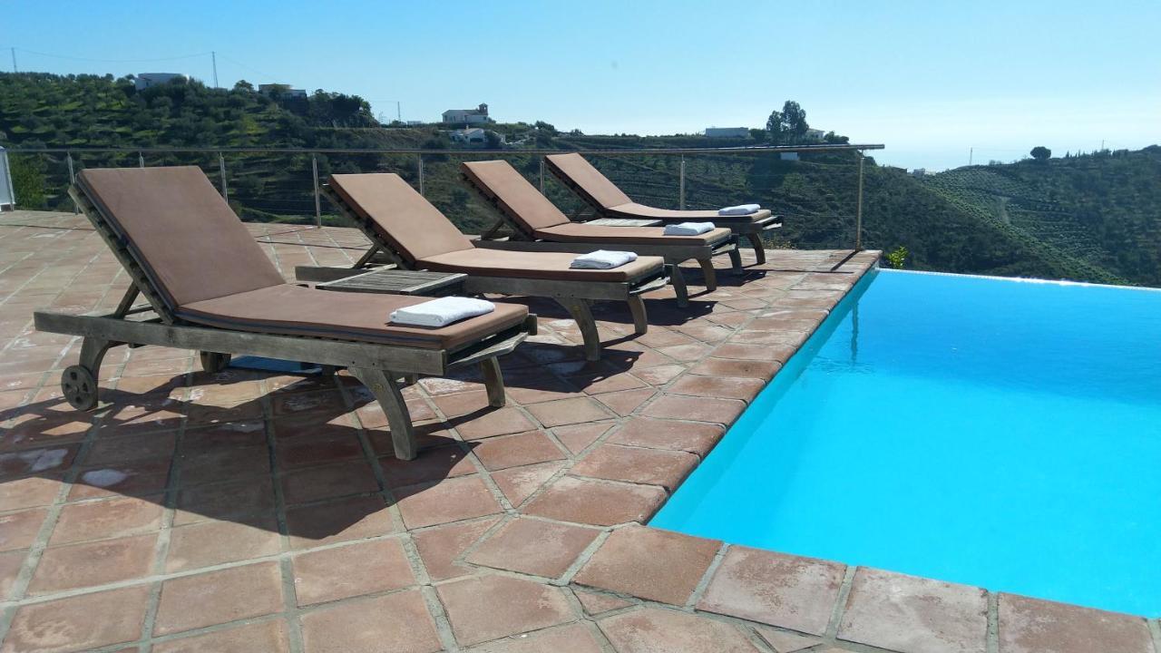Villa Perla Blanca Sayalonga Exteriér fotografie